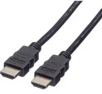 Value HDMI Anschlusskabel HDMI-A Stecker, HDMI-A Stecker 2.00 m Schwarz 11.99.5902 8K