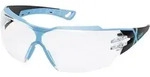 uvex pheos cx2 9198256 Schutzbrille Schwarz, Hellblau EN 170 DIN 170