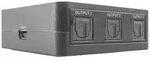 LINDY 70480 3 Port Toslink-Splitter Schwarz