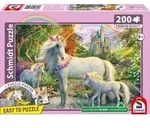 Einhornstute mit zwei Fohlen 200 Teile