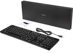 Perixx PERIBOARD-317 R DE B Kabelgebunden Tastatur Deutsch, QWERTZ Schwarz Beleuchtet