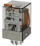 Finder 60.12.8.024.0040 Steckrelais 24 V/AC 10A 2 Wechsler 1St.