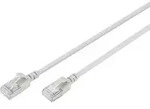 Digitus DK-1632-A-050S RJ45 Patchkabel CAT 6a F/FTP 5 m Grau Farbcodiert, Geschirmt,