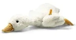 Steiff 075506 - Gans Gilda, wei&szlig;, Pl&uuml;schtier, 47 cm
