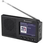 Soundmaster Tischradio DAB+, FM Bluetooth&reg;, AUX, DAB+, UKW Weckfunktion Schwarz