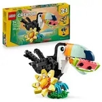 LEGO Creator Wilde Tiere: Tropischer Tukan 31173, 3-in-1 Spielzeug