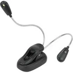 Ansmann Twinflex 1600-0119 Tischlampe LED 0.65W Schwarz, Silber