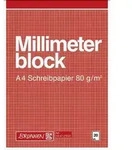 Brunnen Millimeter Block A4 Papier 20 Blatt