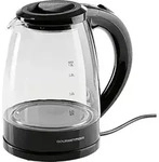 GourmetMaxx Wasserkocher Schwarz Fassungsverm&ouml;gen: 1.8l