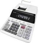 Sharp Tischrechner druckend CS-2635 LW 12 Stellen, schwarz/rot Druck Tischrechner