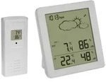 TFA Dostmann CLEAR 35.1168.02 Funk-Wetterstation Vorhersage f&uuml;r 12 bis 24 Stunden