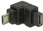 Delock USB 2.0 Adapter [1x USB 2.0 Stecker Micro-B - 1x USB 2.0 Buchse Micro-B] 65668