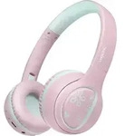 LogiLink BT0073P On Ear Headset Bluetooth&reg;, kabelgebunden Rosa, Hellblau Faltbar,