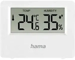 Hama Thermometer und Hygrometer "Ebro", digital, f&uuml;r innen oder au&szlig;en, Wei&szlig;