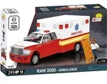 COBI 24609 - RAM 3500 Ambulance, Ma&szlig;stab 1:35, Bausatz, 295 Teile+1 Figur