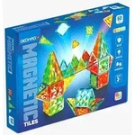 Geomag Magnetic Tiles Gems 60, 60-teilig, Magnetischer Baukasten, Magnetspielzeuge