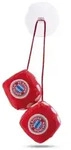 Pl&uuml;schw&uuml;rfel FC BAYERN M&Uuml;NCHEN 4x4cm an Header