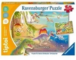 tiptoi&reg; Puzzle f&uuml;r kleine Entdecker: Dinosaurier - 2x12 Teile