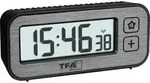 TFA Dostmann 60.2522.10 Funk Wecker Grau Alarmzeiten 1