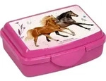 Mini-Snackbox - Pferdefreunde, pink