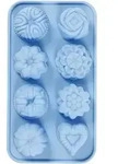 Creativ Company Silikonform kleine Kuchen, Lochgr&ouml;&szlig;e 40x45 mm, 25 ml