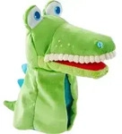Handpuppe Allesfresser Kroko