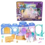 Unicorn Academy - Stall Spielset 90 cm inkl. Brunnen mit Licht- und Soundeffekten,