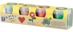 Kinder Soft Knete Nature - 4 Farben a 150 g