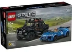 LEGO Speed Champions 77264 Jaguar Project 7 & Land Rover Defender, Spielzeugautos