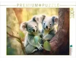 CALVENDO Puzzle Koalas 1000 Teile Lege-Gr&ouml;&szlig;e 64x48cm Foto-Puzzle f&uuml;r...