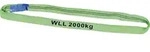 Petex 47202213 Rundschlinge Arbeitslast (WLL)=2 t Gr&uuml;n EN 1492-2 DIN 1492-2