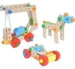 SpielMaus Holz DIY Konstruktions-Set, 90-teilig