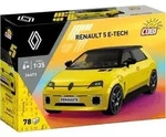 COBI 24673 - Renault 5 E-Tech (Yellow), Bausatz 1:35, 78 Klemmbausteine