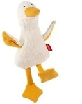 Sigikid 31058 - Natural Friends, Ente, 33 cm, Kuscheltier