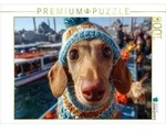 CALVENDO Puzzle Ein neugieriger Dackel erkundet Istanbul - das perfekte...