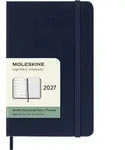 Moleskine 12 Monate Wochen Notizkalender 2027, Pocket/A6, 1 Wo = 1 Seite, rechts