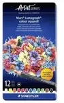 STAEDTLER Farbstifte aquarell Mars, Aquarellstifte, 12er Etui
