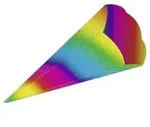 URSUS Schult&uuml;ten 3D-Schult&uuml;ten Regenbogen, H&ouml;he 41 cm, Durchmesser 15 cm,...