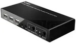 LINDY 2 Port KVM Switch HDMI 4K60, USB 2.0 & Audio 2 Port KVM-Umschalter HDMI 4096 x