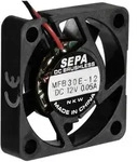 SEPA MFB30E05 Axiall&uuml;fter 5 V/DC 3.8 m3/h (L x B x H) 30 x 30 x 6.5mm