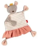 Sigikid 31048 - Schnuffeltuch Maus Prinzessin, Baumwolle, 19x7x25cm