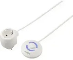 Sygonix SY-7048602 Schaltbare Zwischensteckdose mit abgesetztem Schalter Wei&szlig;