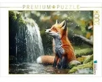 CALVENDO Puzzle Ein Motiv aus dem Kalender "Plitsch, Platsch, tierisch nass"...