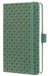 SIGEL JN140 Notizbuch Jolie, Natural Green, ca. A6, liniert