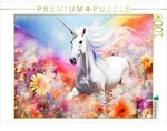 CALVENDO Puzzle Ein Motiv aus dem Kalender Einhorn und coole Spr&uuml;che 1000 Teile