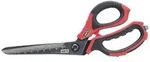 4K5 Tools 600.501A Universalschere Linksh&auml;nder, Rechtsh&auml;nder Schwarz/Rot