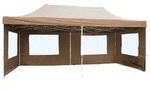 Faltpavillon 3x6m champagner