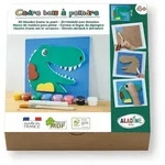 ALADINE - 3D-Holzbild zum Bemalen Dinosaurier