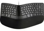 Matias FK313PC-DE Sculpted Ergonomic Wired Keyboard for PC USB Tastatur Deutsch,