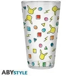 POKEMON - Large Glass - 400ml - Pikachu pattern